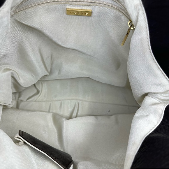 Treesje Dark Brown Leather Messenger Bag - Picture 4 of 8